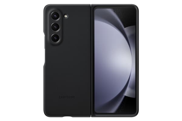 Samsung EF-VF946 - Skyddsfodral vikbart fodral för mobiltelefon - eco-läder - svart - för Galaxy Z Fold5