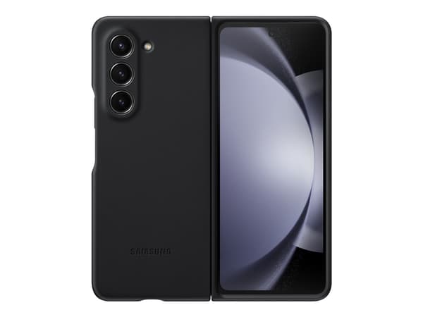 Samsung EF-VF946 - Skyddsfodral vikbart fodral för mobiltelefon - eco-läder - svart - för Galaxy Z Fold5