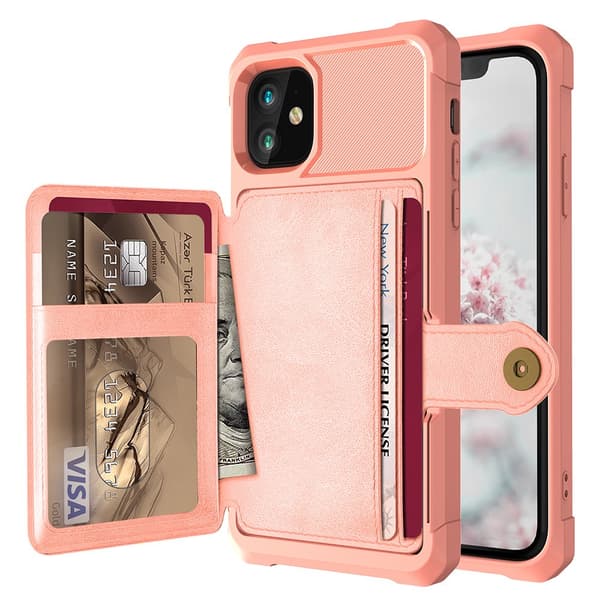 Skal med Kortfack - iPhone 12
