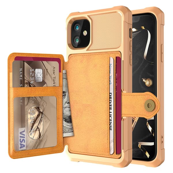 Skal med Kortfack - iPhone 12