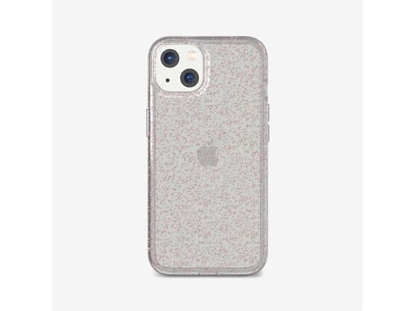 Tech21 Evo Sparkle, Omslag, Apple, iPhone 13, 15,5 cm (6.1"), Multifärg, Transparent