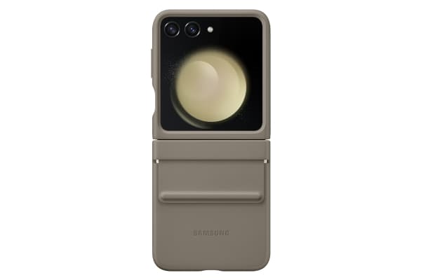Samsung EF-VF731 - Beskyttelsesboks baksidedeksel for mobiltelefon - økolær - etoupe - for Galaxy Z Flip5