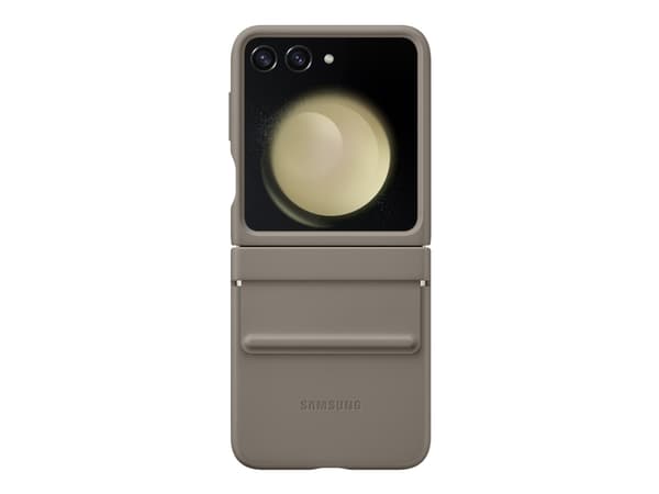 Samsung EF-VF731 - Beskyttelsesboks baksidedeksel for mobiltelefon - økolær - etoupe - for Galaxy Z Flip5
