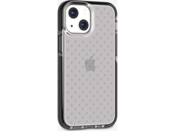 Tech21 Evo Check, Omslag, Apple, iPhone 13 mini, 13,7 cm (5.4"), Svart, Transparent