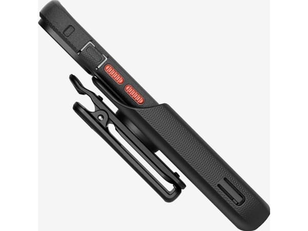 Tech21 Evo Max w/Holster, Omslag, Apple, iPhone 13, 15,5 cm (6.1"), Svart