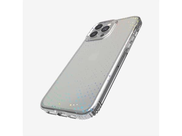 Tech21 Evo Sparkle, Etui, Apple, iPhone 13 Pro Max, 17 cm (6.7"), Flerfarget, Gjennomsiktig