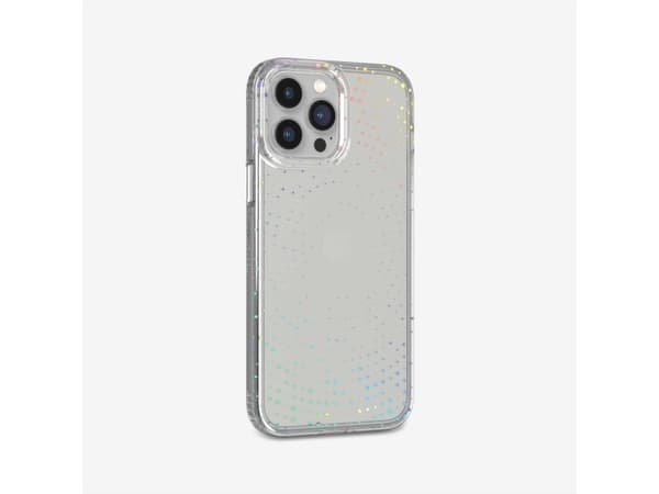 Tech21 Evo Sparkle, Etui, Apple, iPhone 13 Pro Max, 17 cm (6.7"), Flerfarget, Gjennomsiktig