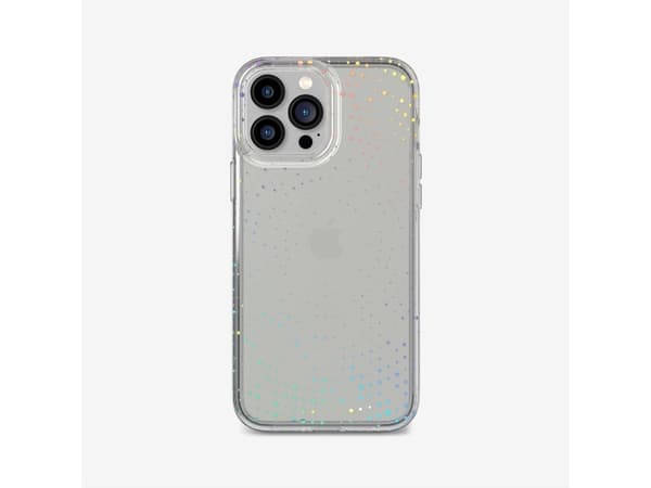 Tech21 Evo Sparkle, Etui, Apple, iPhone 13 Pro Max, 17 cm (6.7"), Flerfarget, Gjennomsiktig