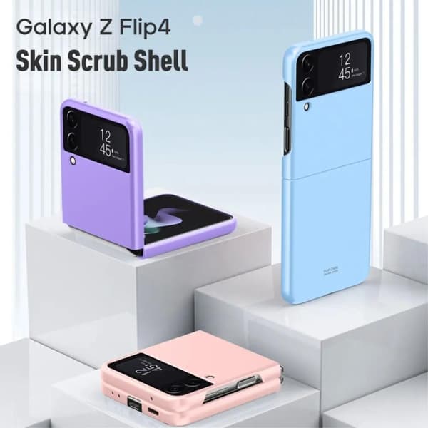 Galaxy Z Flip4 5G Mobilskal Rubberized - Vit
