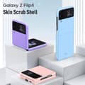 Miniatyrbild 2 av 2: Galaxy Z Flip4 5G Mobilskal Rubberized - Vit