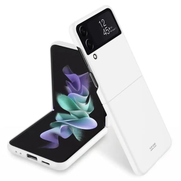 Galaxy Z Flip4 5G Mobilskal Rubberized - Vit