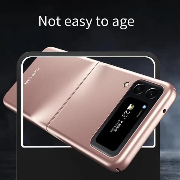 Galaxy Z Flip4 5G Mobilskal PC - Rosaguld