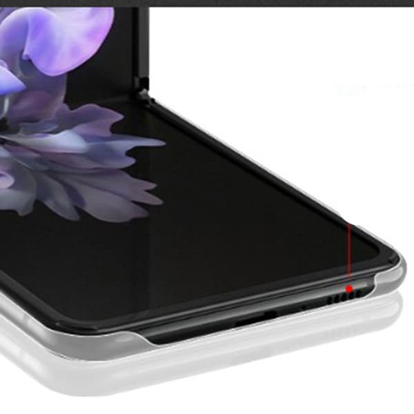 Samsung Galaxy Z Flip - Transperent Skyddsskal