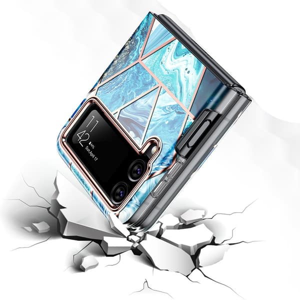 Välgjort Skyddsskal MARMOR - Samsung Galaxy Z Flip 4
