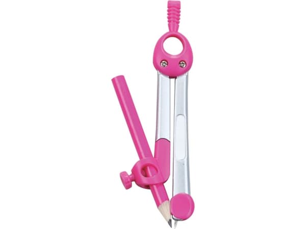 Keyroad KEYROAD Jelly-Bean kompass, metall, i etui, pakket i en skjerm, blanding av farger