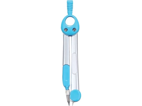 Keyroad KEYROAD Jelly-Bean kompass, metall, i etui, pakket i en skjerm, blanding av farger