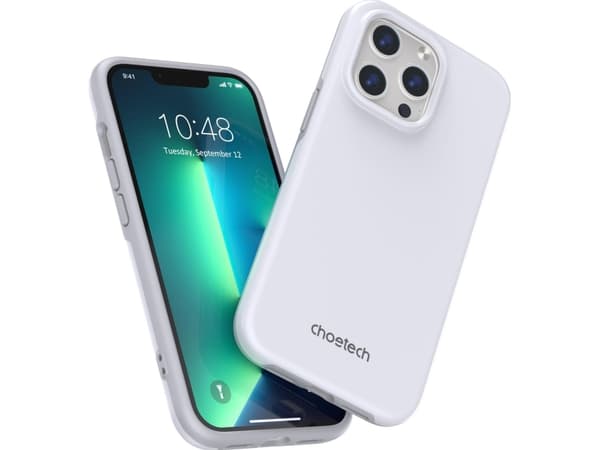 Fodral Choetech MFM fallskyddsfodral för iPhone 13 Pro Max Vit (PC0114-MFM-WH)