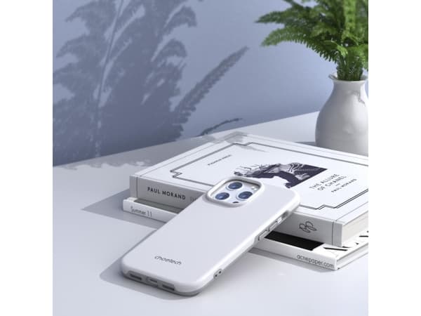 Fodral Choetech MFM fallskyddsfodral för iPhone 13 Pro Max Vit (PC0114-MFM-WH)