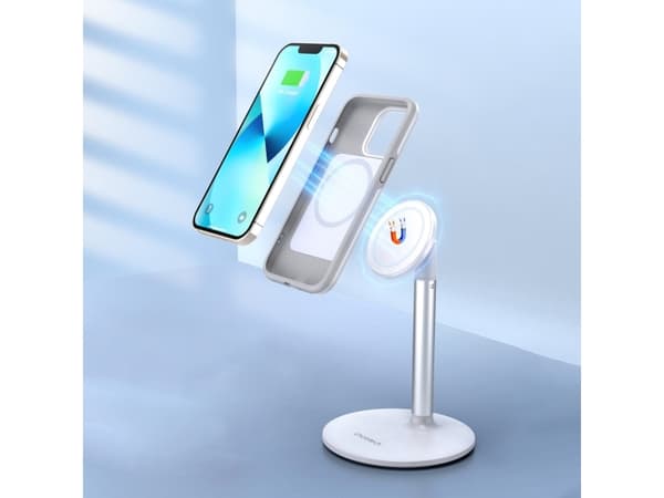 Fodral Choetech MFM fallskyddsfodral för iPhone 13 Pro Max Vit (PC0114-MFM-WH)
