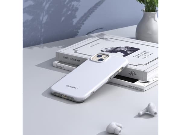 Choetech MFM pudotussuojakotelo MagSafe iPhone 13:lle, valkoinen (PC0112-MFM-WH)