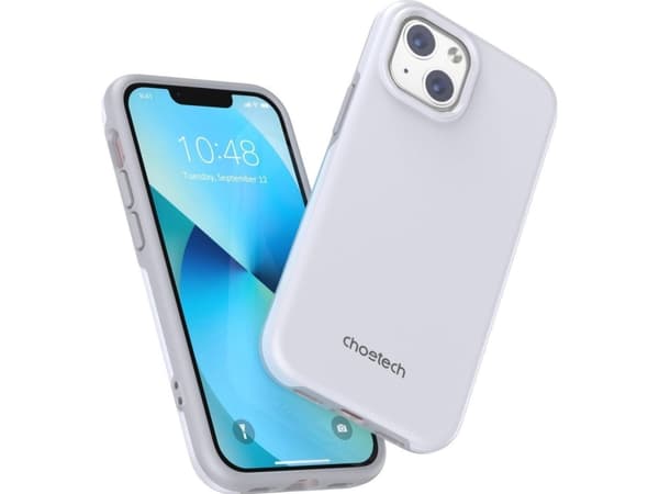 Choetech MFM pudotussuojakotelo MagSafe iPhone 13:lle, valkoinen (PC0112-MFM-WH)