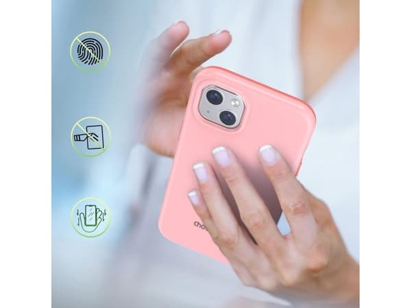 Choetech MFM Pudotussuojakotelo MagSafe iPhone 13 vaaleanpunainen (PC0112-MFM-PK)