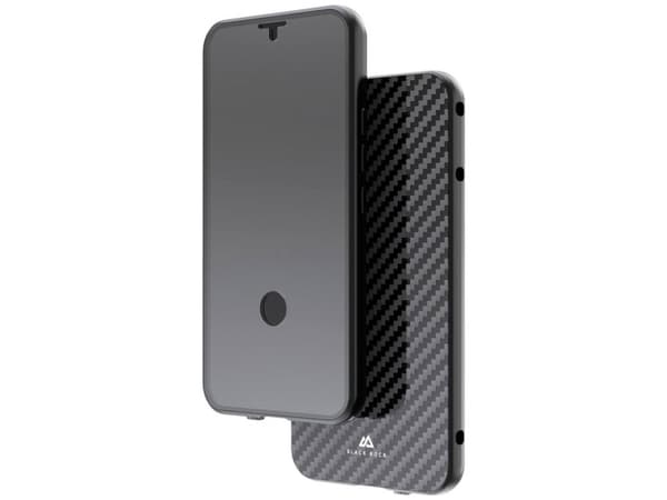 Black Rock 360° Glass Cover Samsung Galaxy S23 Sort 2200TGCB02