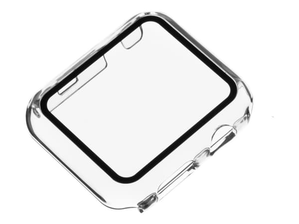 FIXED Pure - Støtfanger frontdeksel for smartarmåndsur - polykarbonat, herdet glass - blank