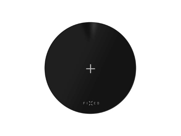FIXED SlimPad - Trådløs ladepute - 15 watt - svart