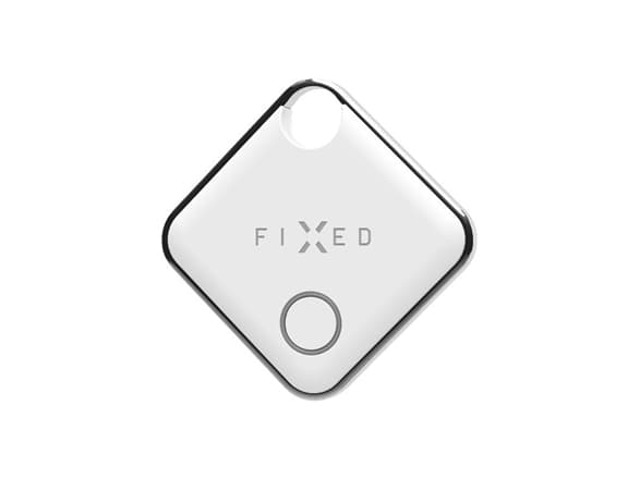 FIXED Tag - Smart spårning för mobiltelefon, surfplatta, smart klocka - med Find My-stöd - vit