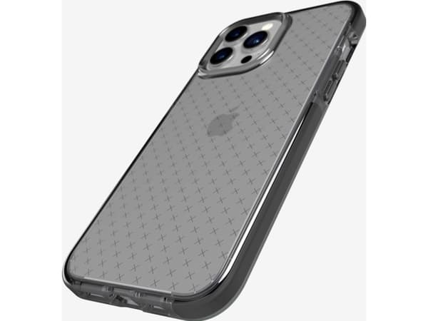Tech21 Evo Check, Etui, Apple, iPhone 13 Pro Max, 17 cm (6.7"), Sort, Gjennomsiktig