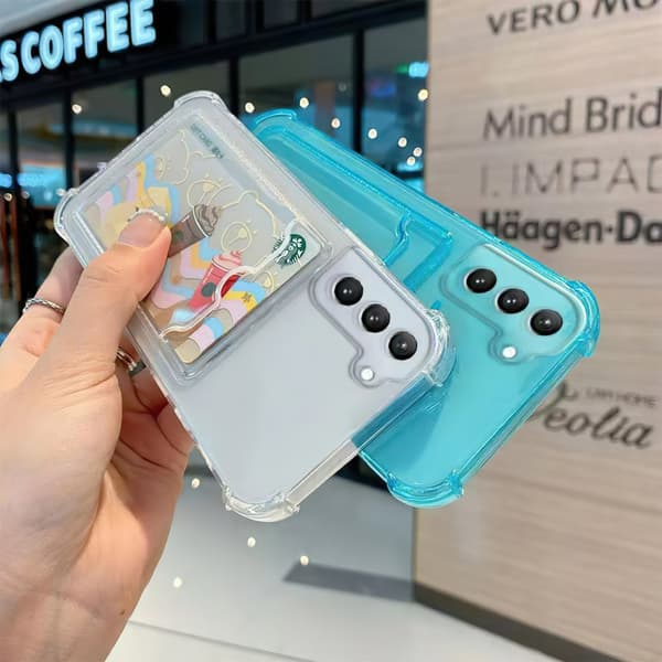 Samsung Galaxy A14 5G - Card Cover / Beskyttelse Transparent