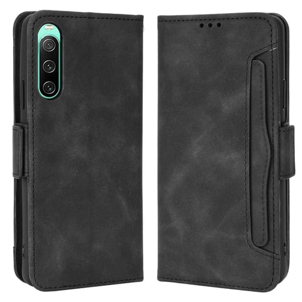 Sony Xperia 10 V Lommebok-deksel - Svart