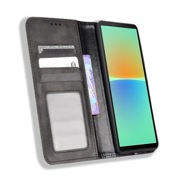 Plånboksfodral till Xperia 10 V - Svart