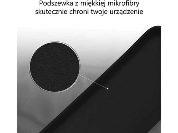 Mercury MERCURY SILICONE CASE SAMSUNG A53 5G BLACK / CZARNY