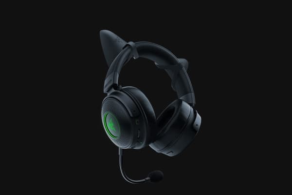 Razer Kitty Ears V2, Muuntelusetti, Silikoni, 26 g, Musta, Vihreä