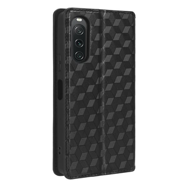 Rhombus Pung Taske til Sony Xperia 10 V - Sort