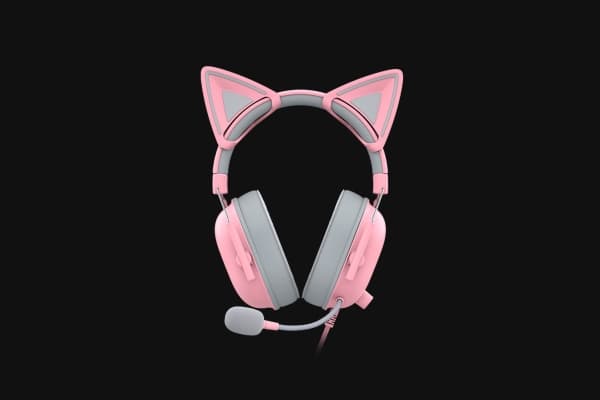 Kitty Ears -kuulokkeiden pidikkeet - Razer Kitty Ears V2 - Quartz Ed.