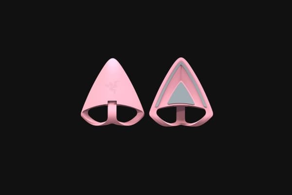 Kitty Ears -kuulokkeiden pidikkeet - Razer Kitty Ears V2 - Quartz Ed.