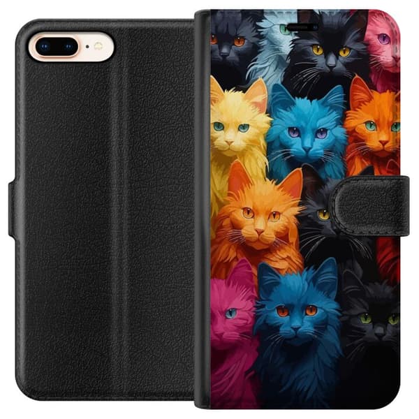 Apple iPhone 8 Plus Tegnebogsetui Katte