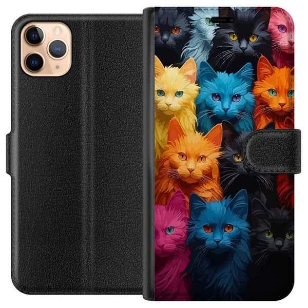 Apple iPhone 11 Pro Max Lommeboketui Katter