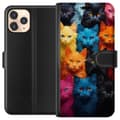 Pikkukuva 1 / 2: Apple iPhone 11 Pro Lompakkokotelo Kissoja