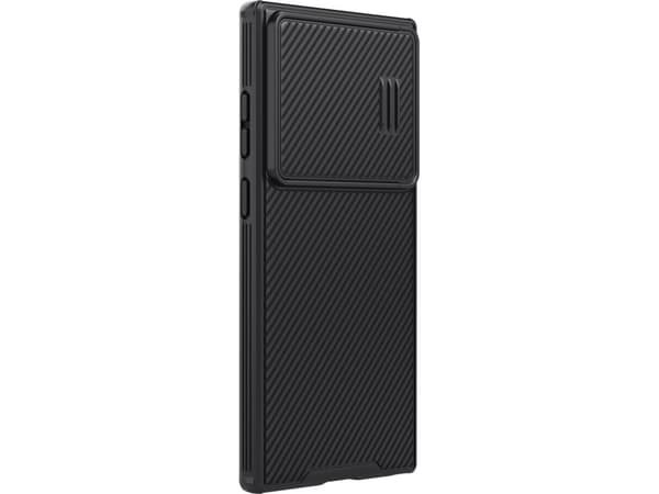 Nillkin CamShield S magnetisk deksel til Samsung Galaxy S23 Ultra Cover med MagSafe med kamerabeskyttelse Svart
