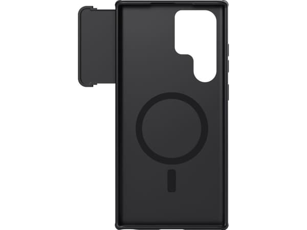 Nillkin CamShield S magnetisk deksel til Samsung Galaxy S23 Ultra Cover med MagSafe med kamerabeskyttelse Svart