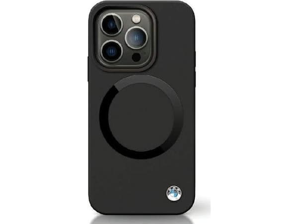 BMW Signature Liquid Silicone MagSafe kotelo iPhone 14 Pro - Home