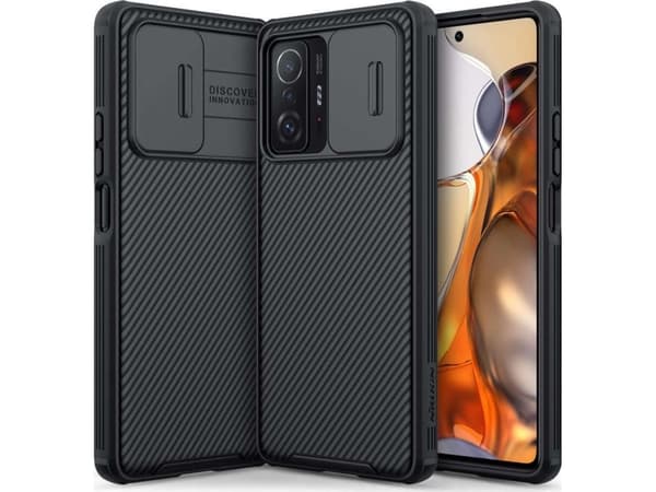 Nillkin CamShield Pro kotelo Xiaomi 11T/11T Pro musta