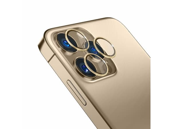 3MK Hybrid Camera Lens Glass 3MK Lens Protection Pro Apple iPhone 14 Pro/14 Pro Max kultainen/kultainen