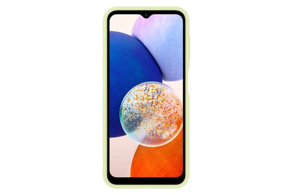 Samsung Etui med kortspor Lime Galaxy A14
