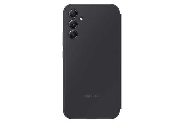 Samsung Galaxy A34 Smart View Wallet Case -lompakkokotelo, musta