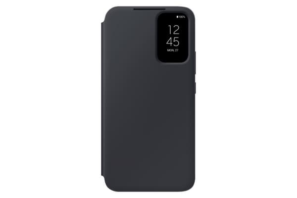 Samsung Galaxy A34 Smart View Wallet Case -lompakkokotelo, musta